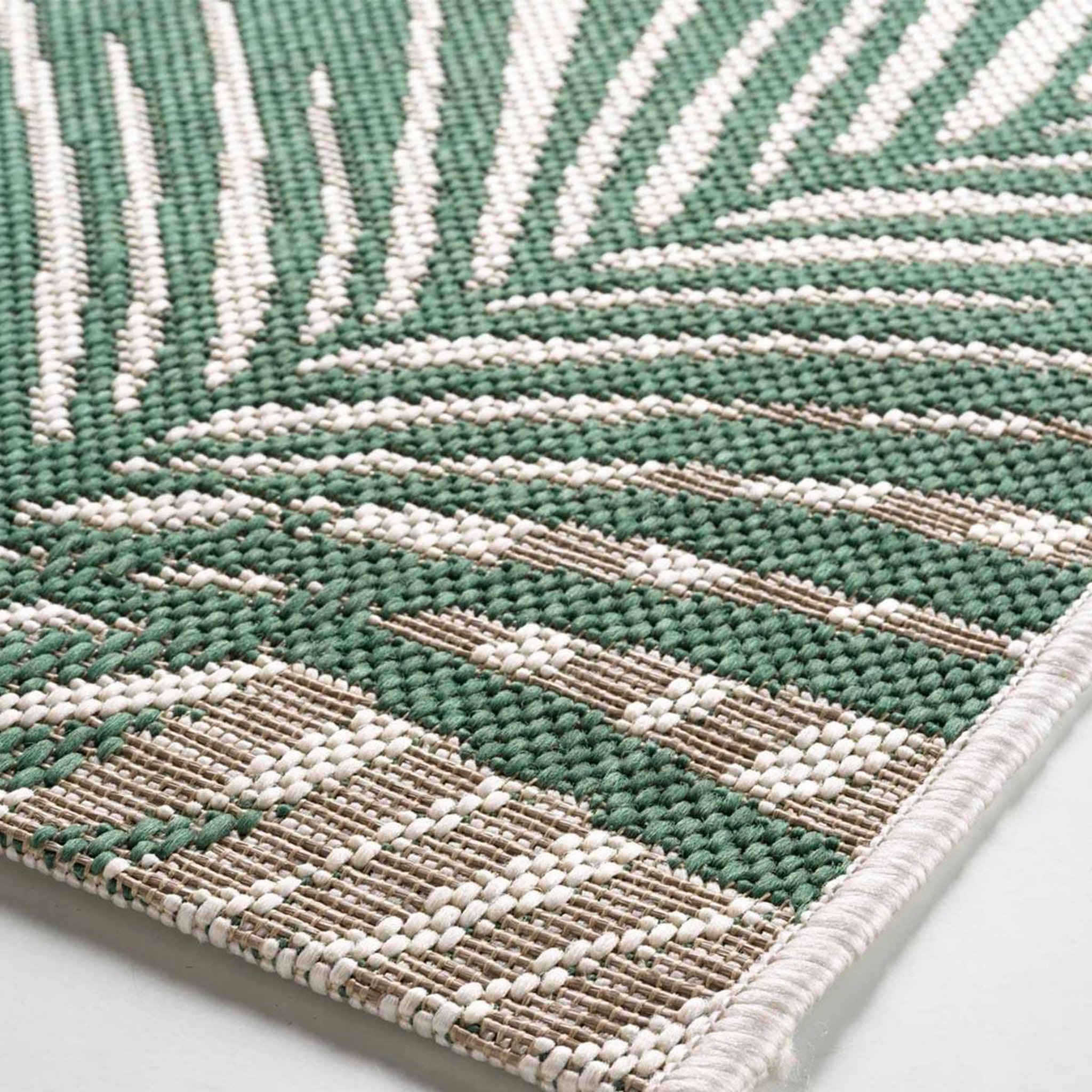 Voir la diapositive 2 : Douceur d'Intérieur Tapis déco tissé  joao  80x150cm vert