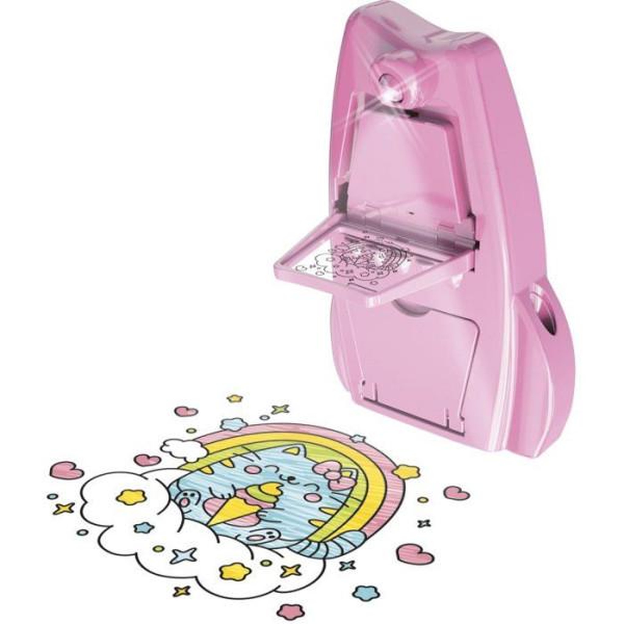 Voir la diapositive 3 : LANSAY Loisir créatif - LANSAY - MAGIC LIGN - jeu de coloriage - PROJECTEUR POCKET KAWAII - Des 6 ans