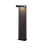 Voir la diapositive 1 : Lumisky Borne solaire ALA Noir Aluminium H65cm