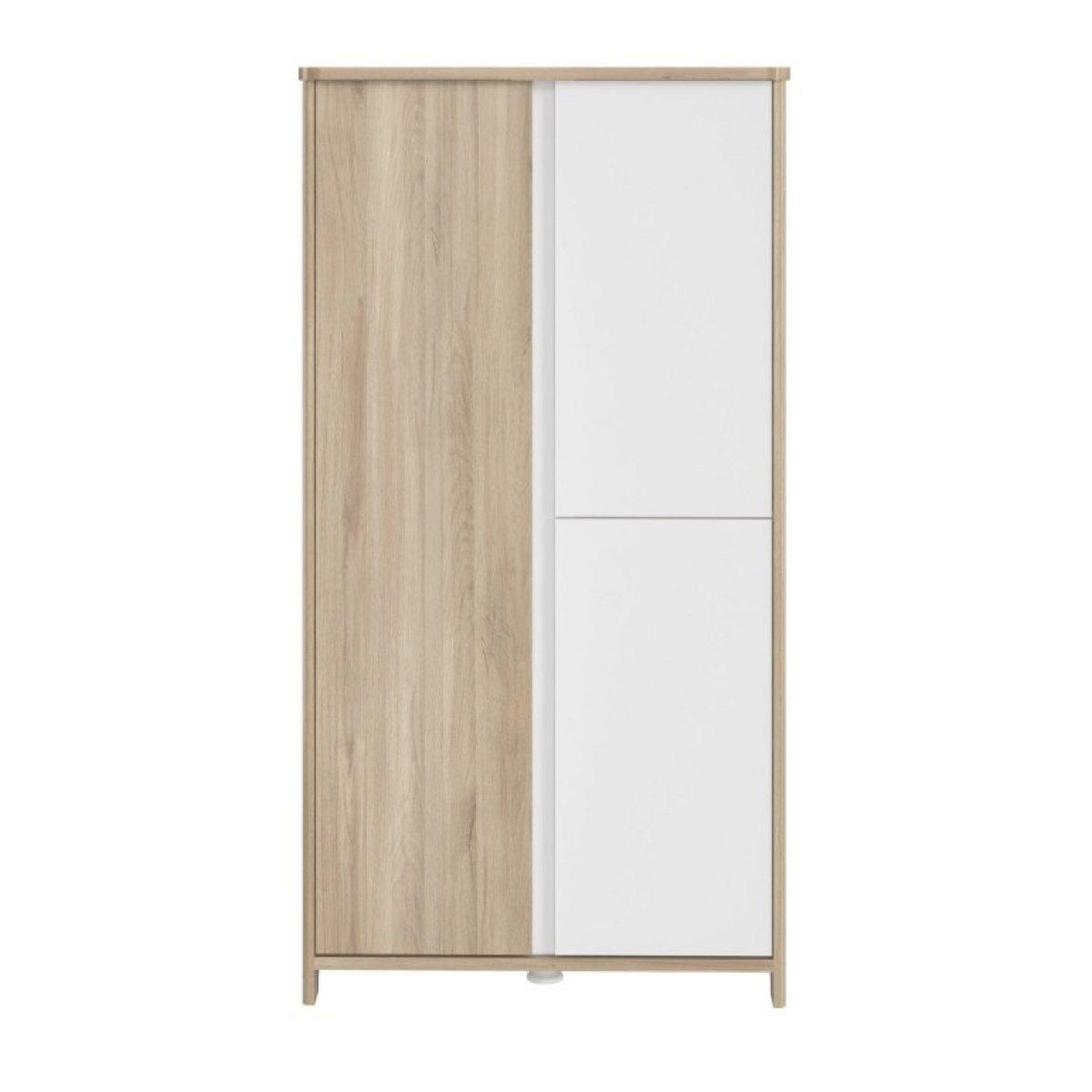 GALIPETTE Sacha armoire 3 portes finition chene 98x57x185cm
