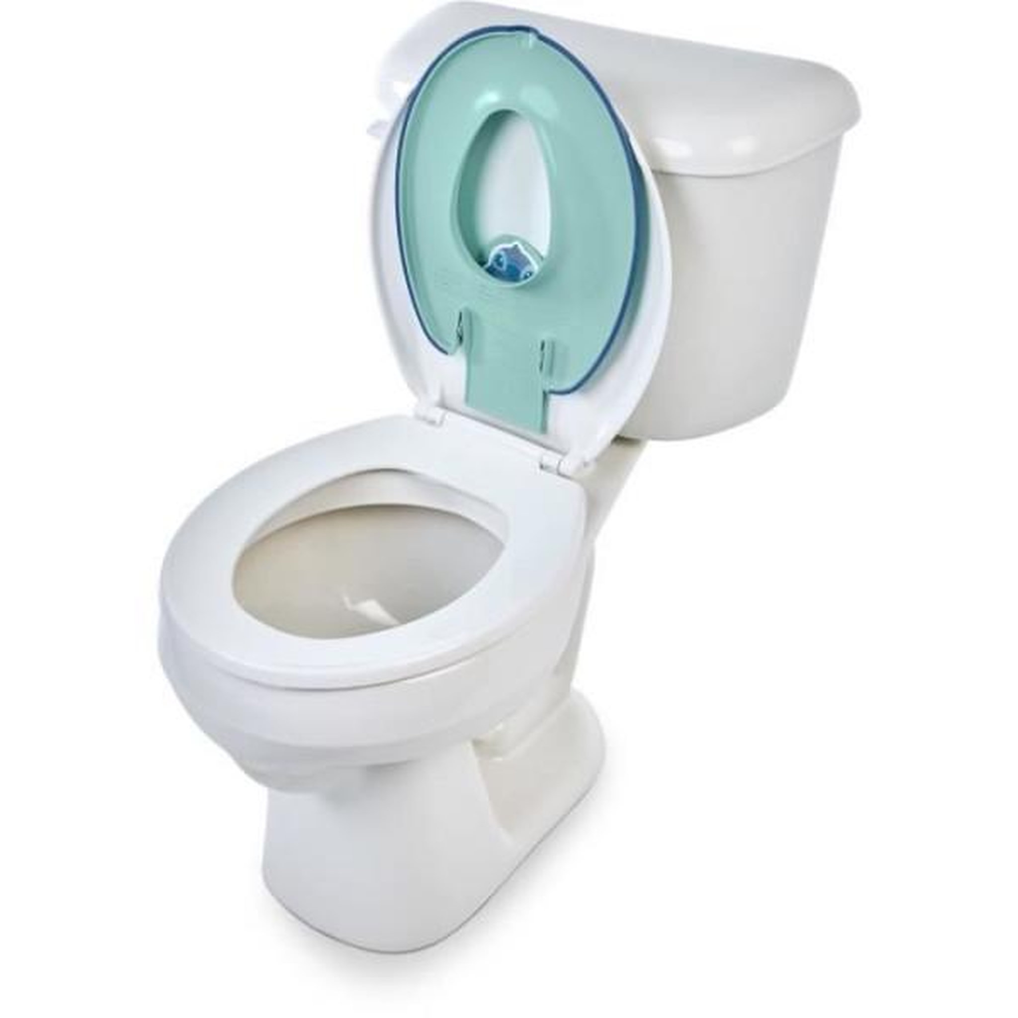 Voir la diapositive 3 : Bright Starts DISNEY BABY - STITCH - Réducteur de lunette de toilette enfant universel adhésif?, Installation rapide