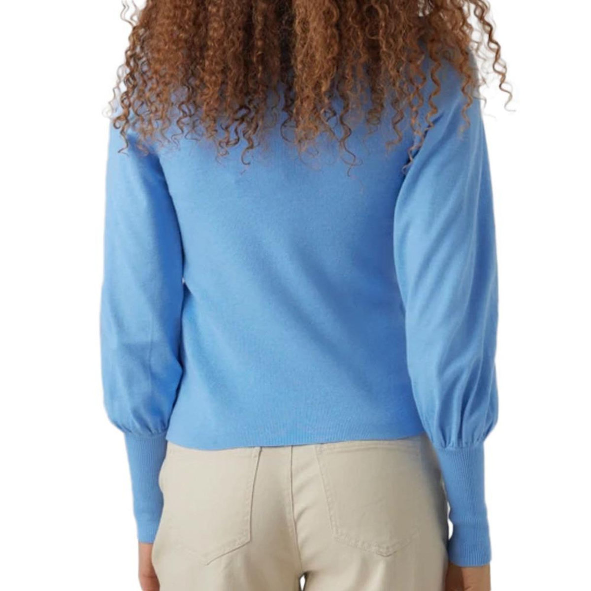 Vero Moda Pull Bleu Femme Vero Moda Hollykari
