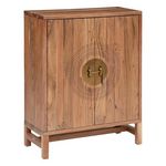 ATMOSPHERA Buffet 2 Portes en Bois  Jiling  101cm Marron