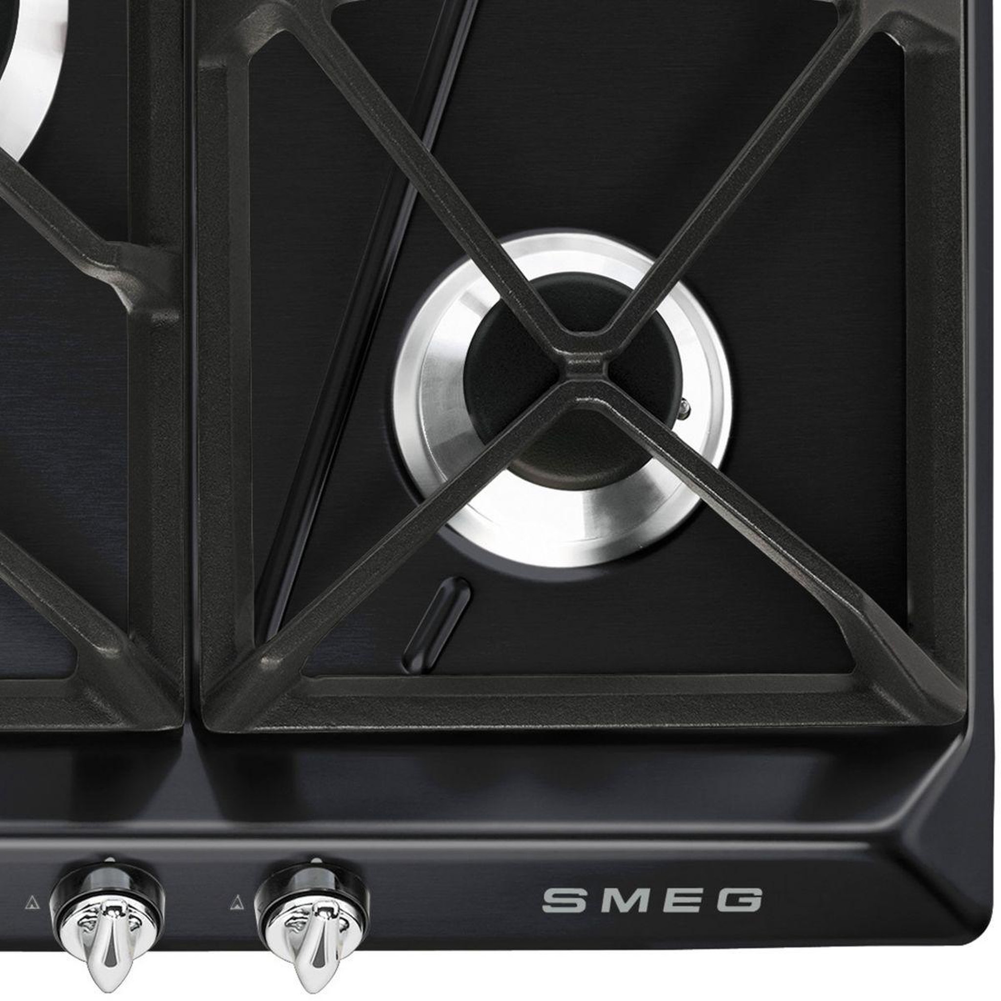 Voir la diapositive 2 : SMEG Smeg Victoria SR975NGH plaque Noir Intégré 68.5 cm Gaz 5 zone(s)