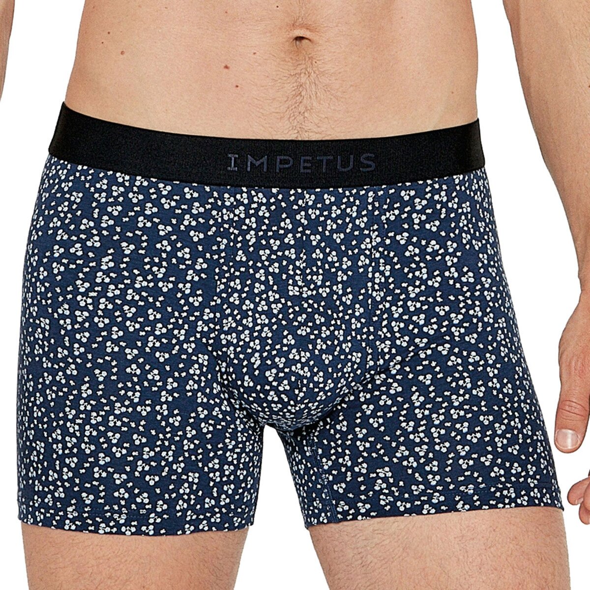 Boxer homme Sambac bleu marine pas cher Auchan