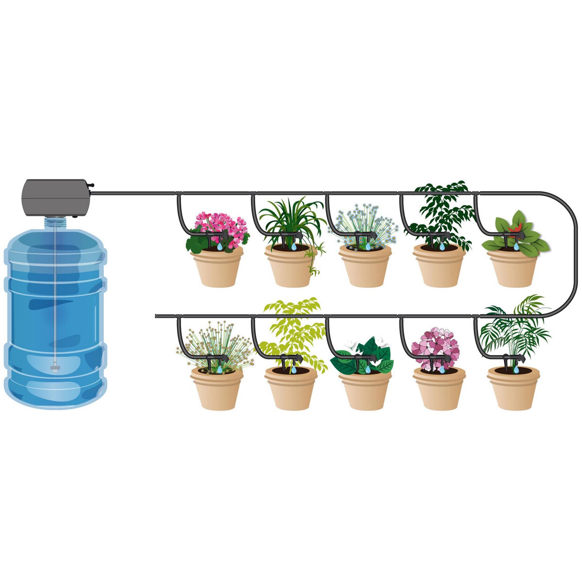 Jardibric Kit autonome 10 plantes Jardibric