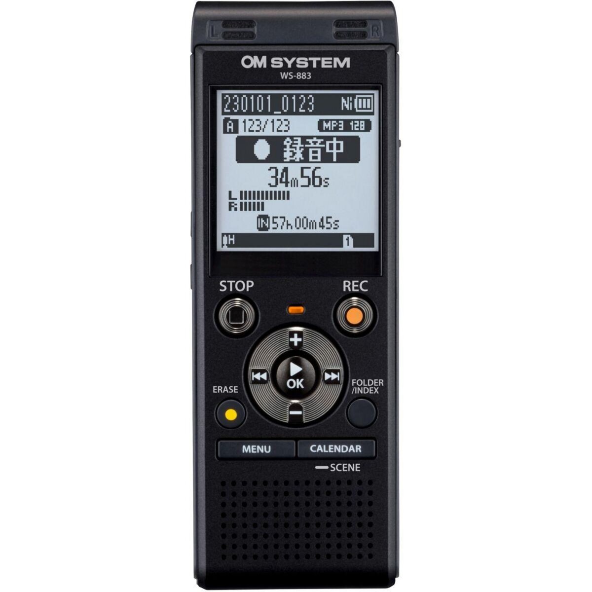OM SYSTEM Dictaphone WS 883 Noir