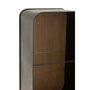 Voir la diapositive 6 : Paris Prix Étagère 2 Portes  Courchevel  160cm Noir
