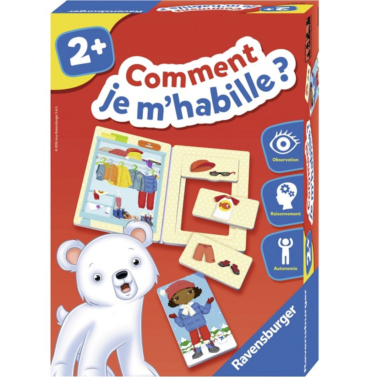 RAVENSBURGER Comment je m'habille ?