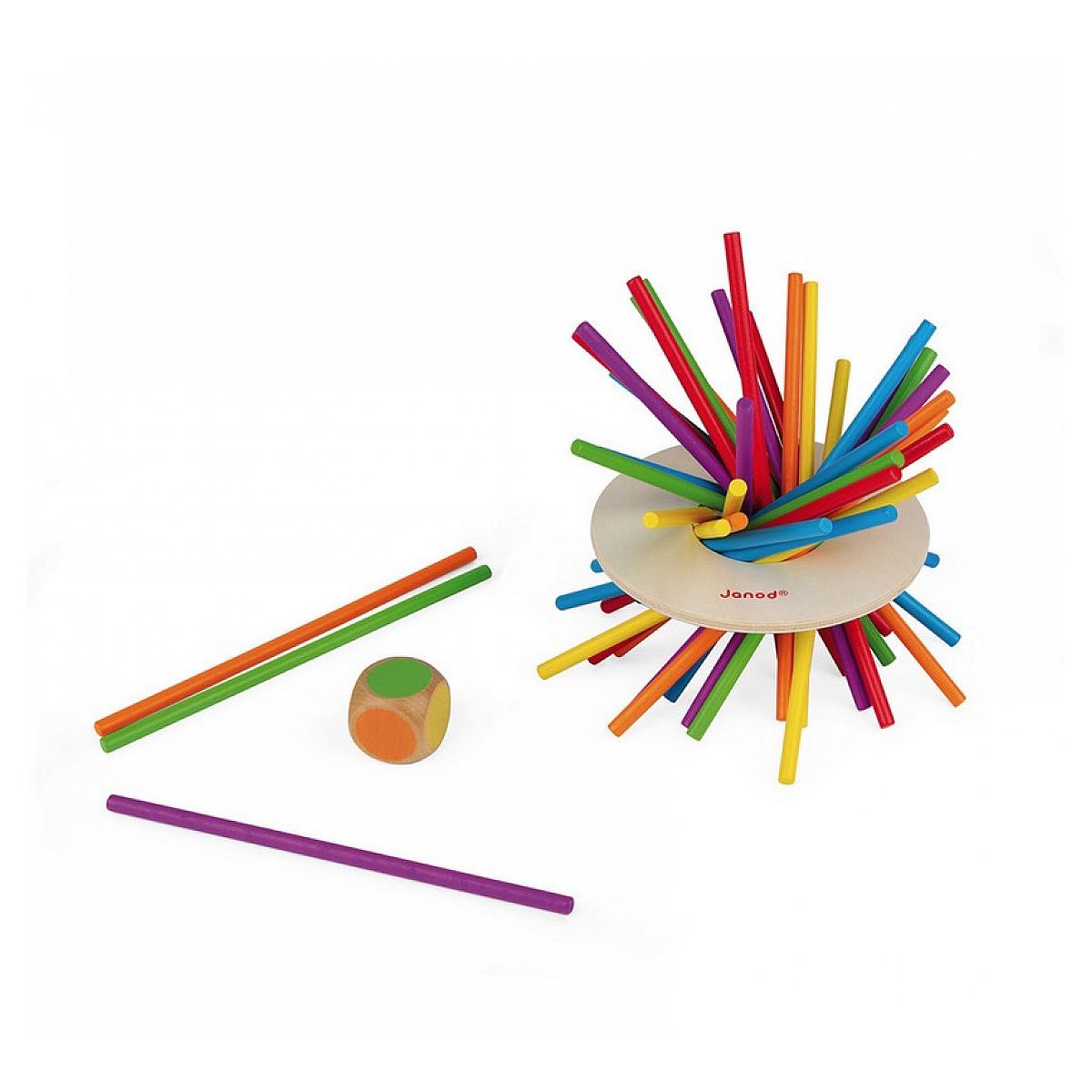 Voir la diapositive 2 : JANOD Crazy Sticks Jeu d'adresse