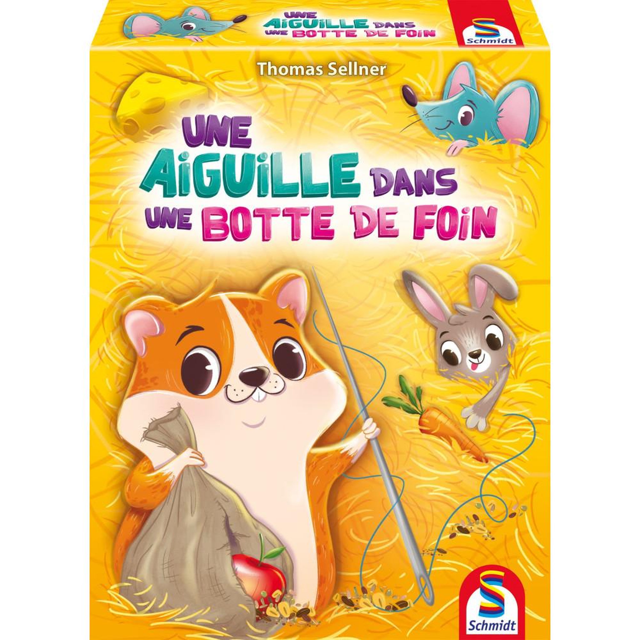 Schmidt Spiele Une aiguille dans une botte de foin - Jeu de société - SCHMIDT SPIELE - Des 5 ans