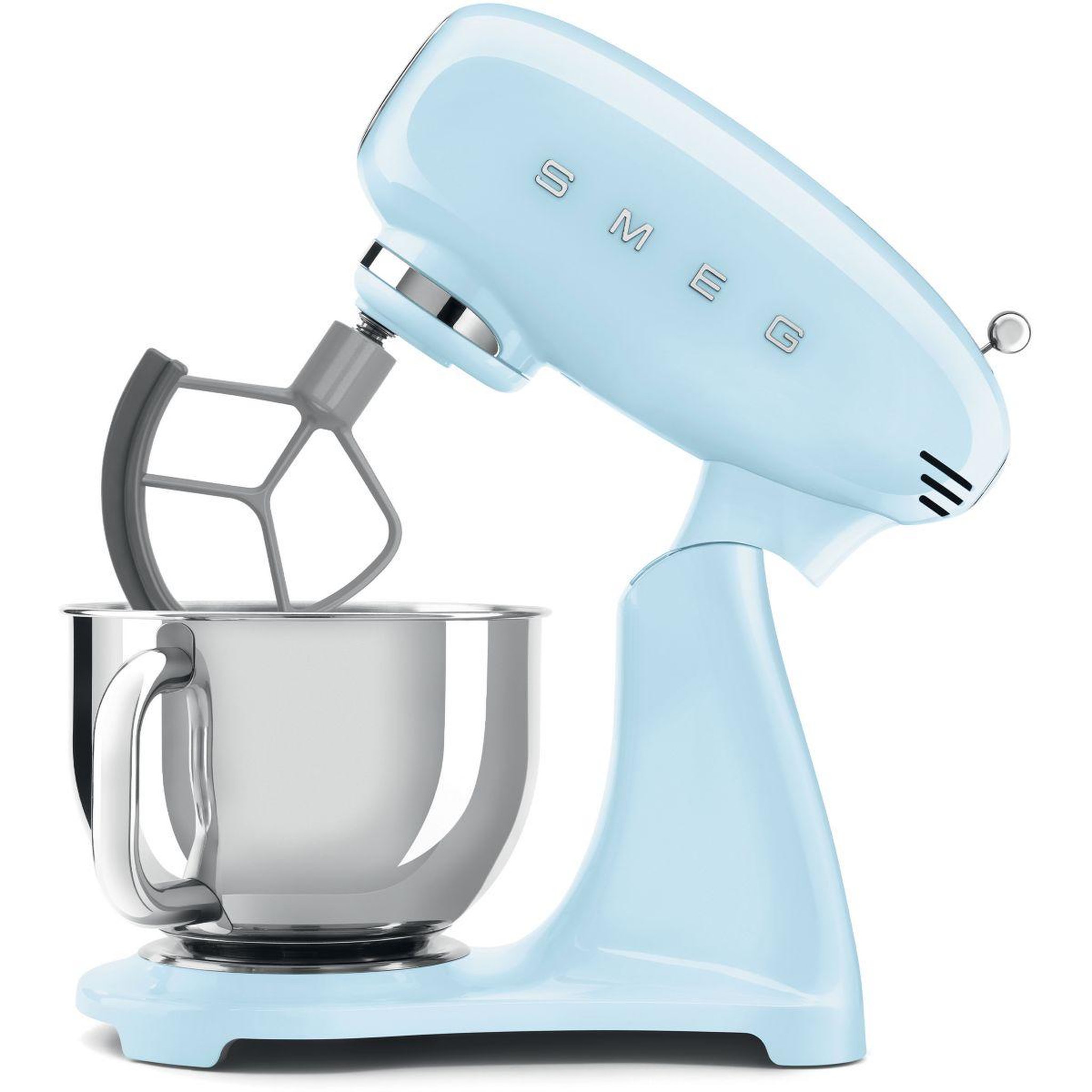 Voir la diapositive 4 : SMEG Robot pâtissier smf05pbeu bleu azur