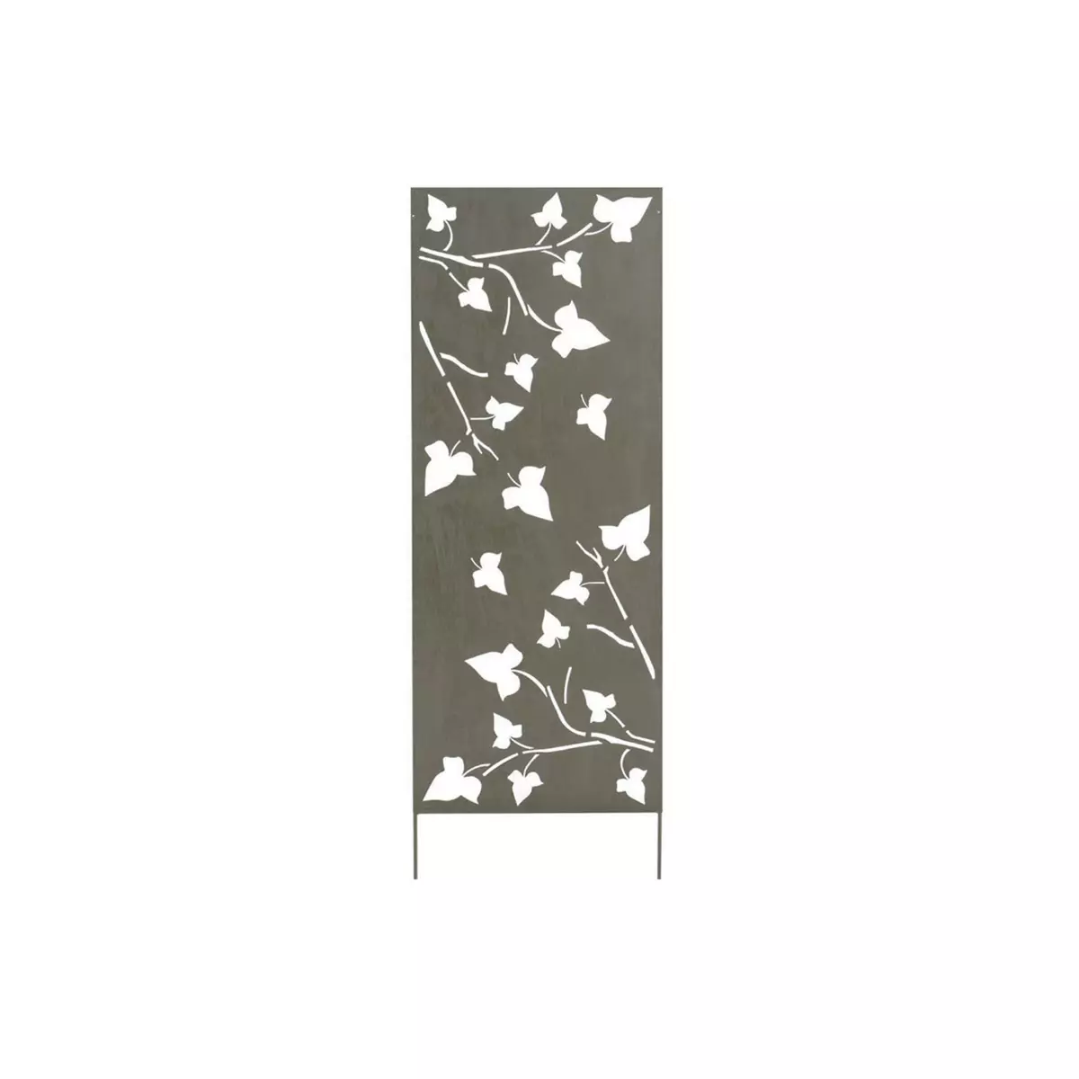 Nortene Panneau décoratif ajouré en acier motif feuilles de lierre