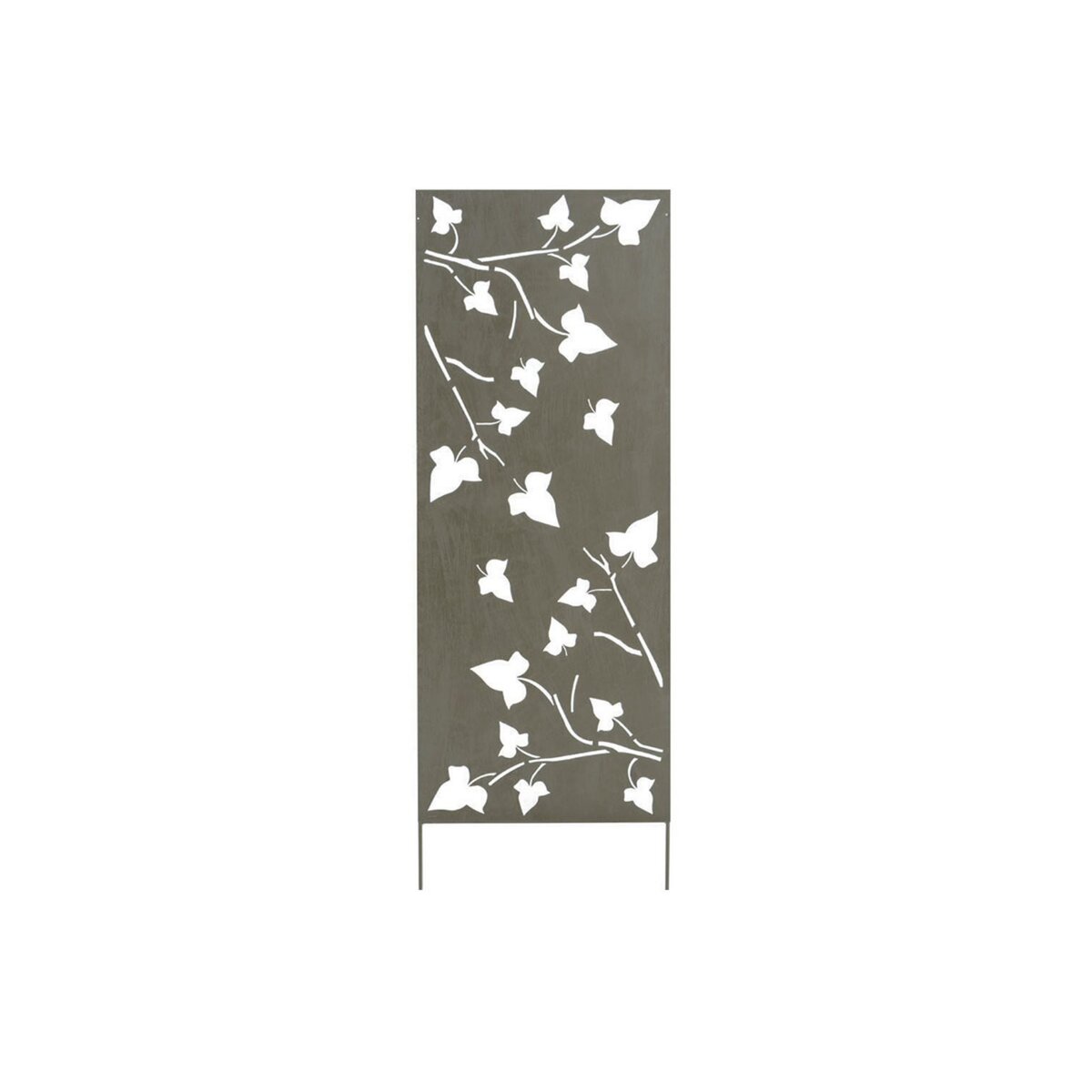 Nortene Panneau décoratif ajouré en acier motif feuilles de lierre