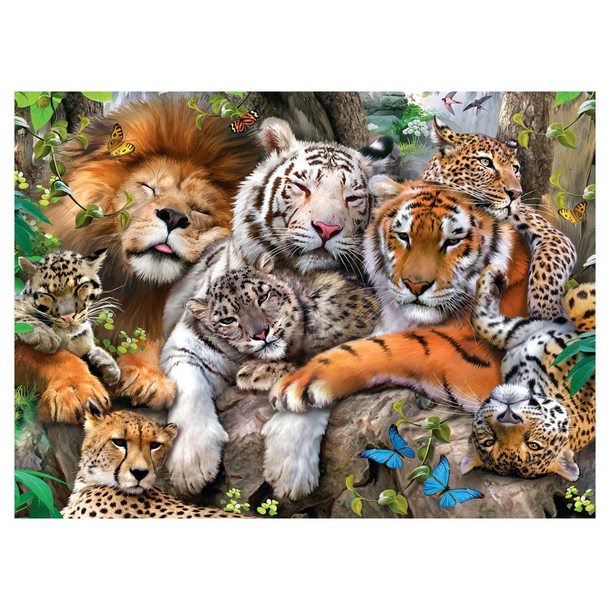 RAVENSBURGER Puzzle 200 pièces XXL - Petit somme