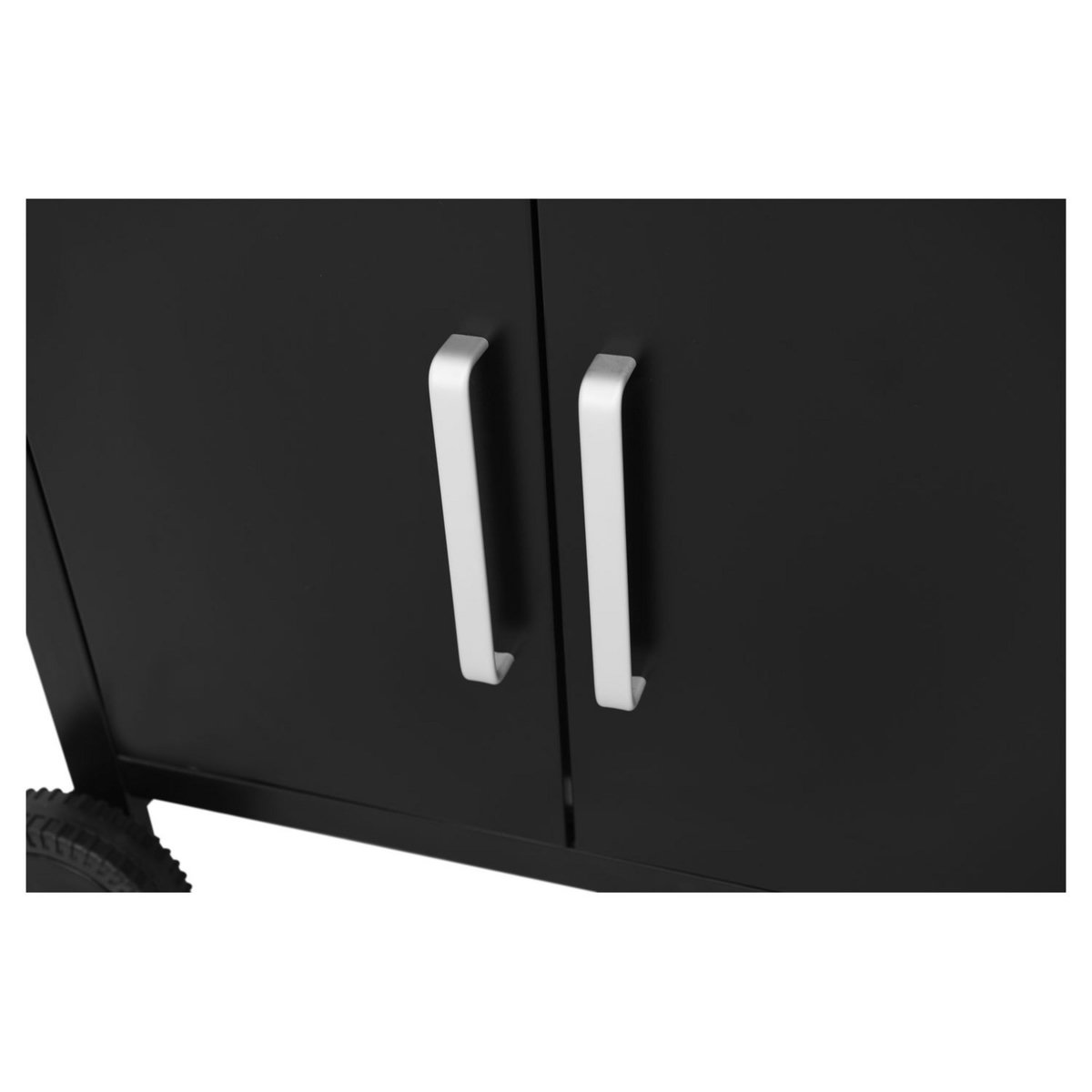 GARDENSTAR Barbecue gaz en acier- 4 brûleurs - 1 côté acier 