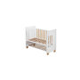 Voir la diapositive 2 : INTERBABY Lit Bébé Étoile Nature pour Matelas 60x120 cm - Sécurité et Confort Optimal