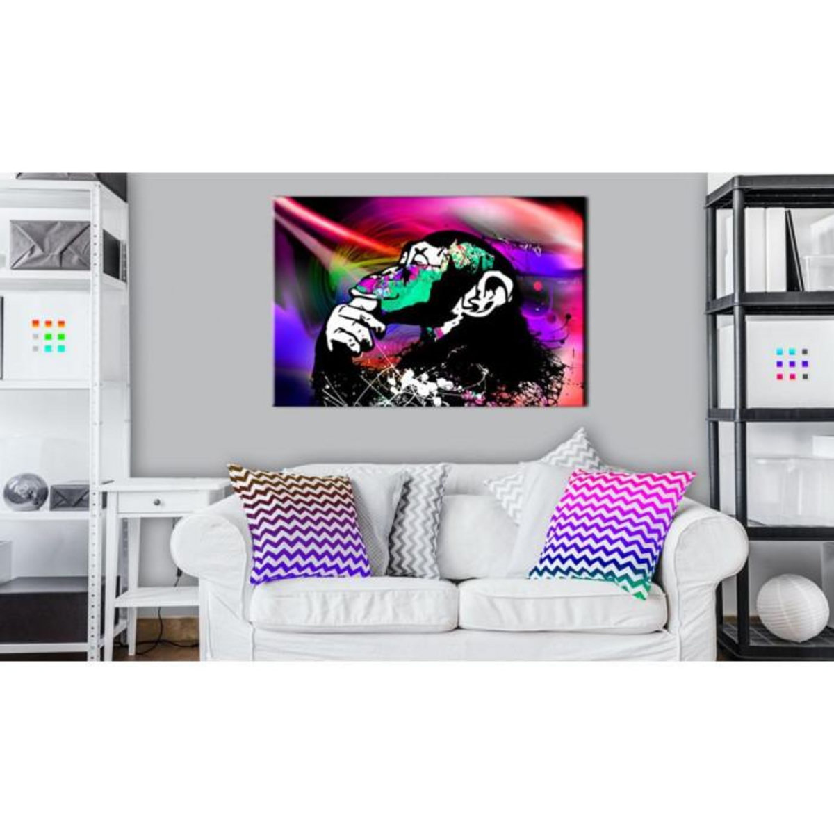 Paris Prix Tableau Imprimé  Colourful Party  40x60cm