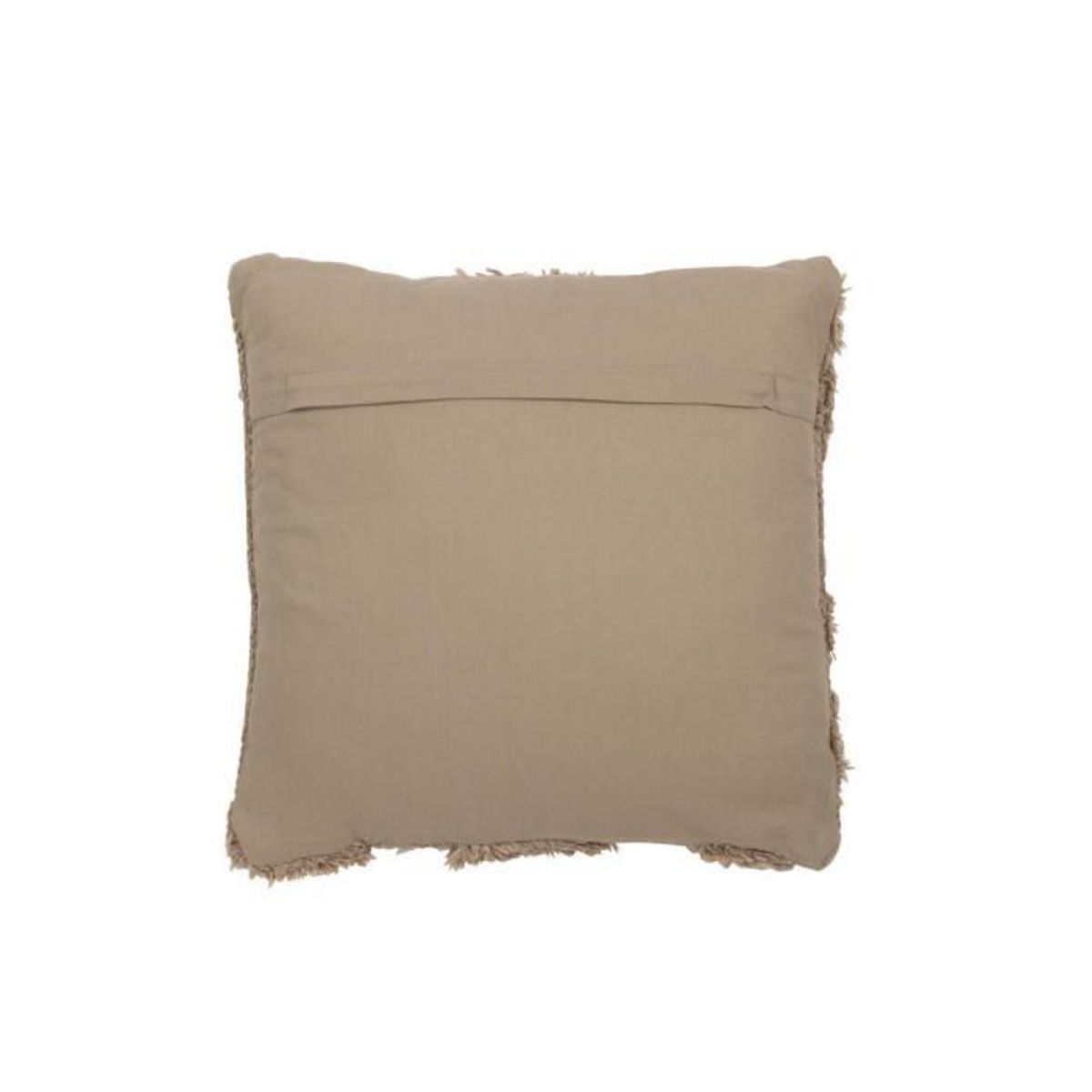 Paris Prix Coussin Tufté Courbes  Jaisalmer  45x45cm Beige