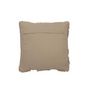 Voir la diapositive 2 : Paris Prix Coussin Tufté Courbes  Jaisalmer  45x45cm Beige