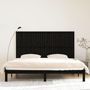 Voir la diapositive 3 : VIDAXL Tete de lit murale Noir 204x3x110 cm Bois massif de pin