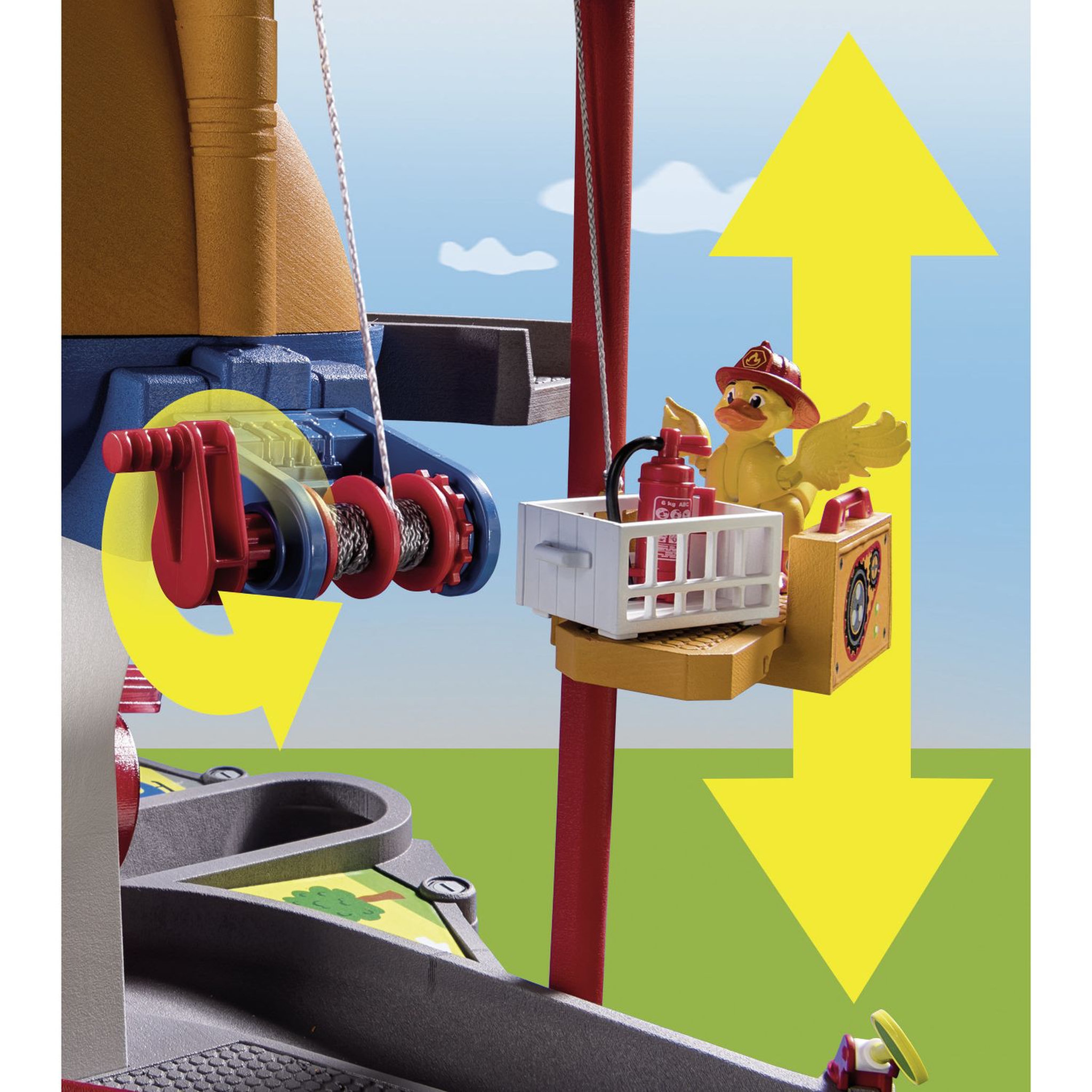 Voir la diapositive 8 : PLAYMOBIL 70910 - Duck on Call - Quartier général 