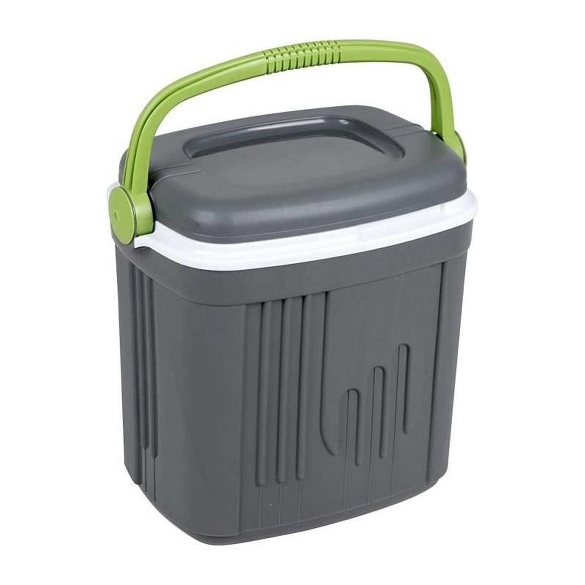 Voir la diapositive 2 : Eda Glacière plastique 20l gris - 19714 g.gl/bl