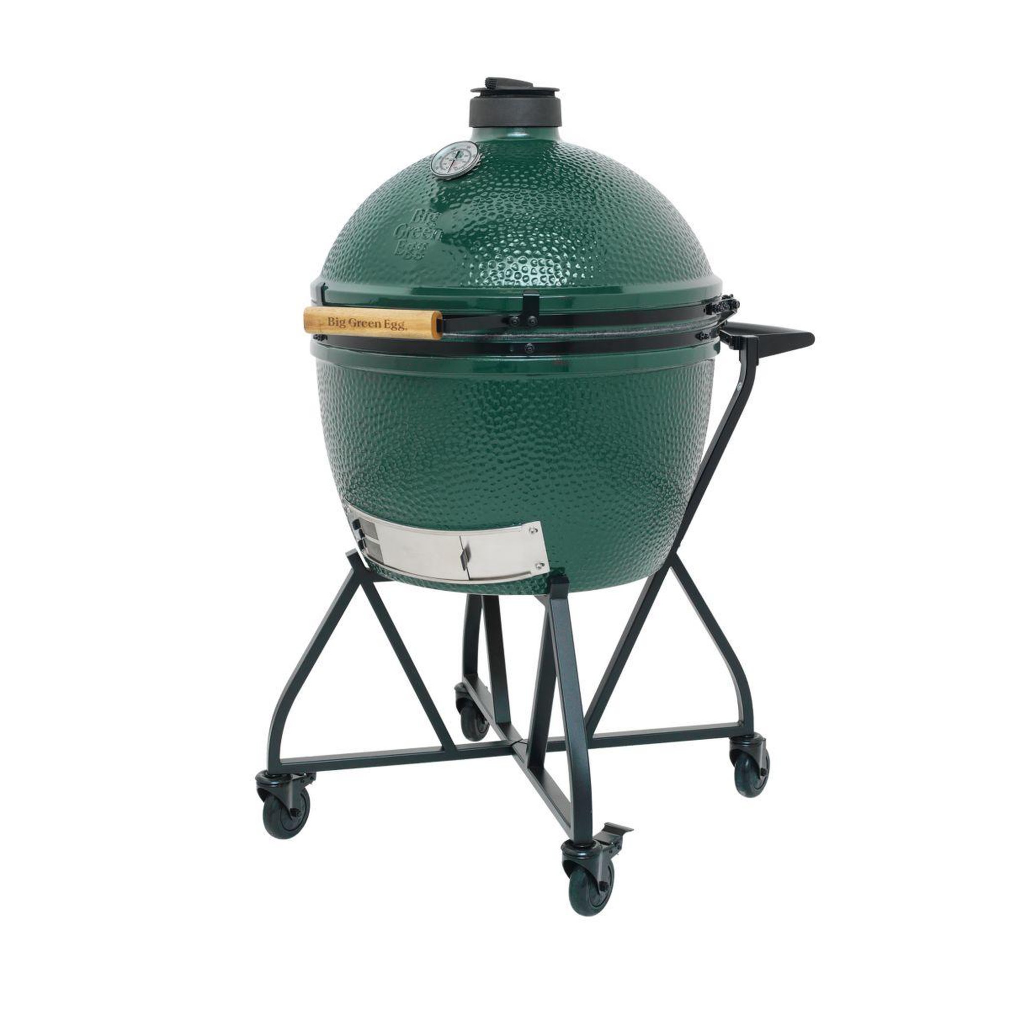 Voir la diapositive 2 : BIG GREEN EGG Chariot barbecue chariot à roulettes+poignée intégrée xl