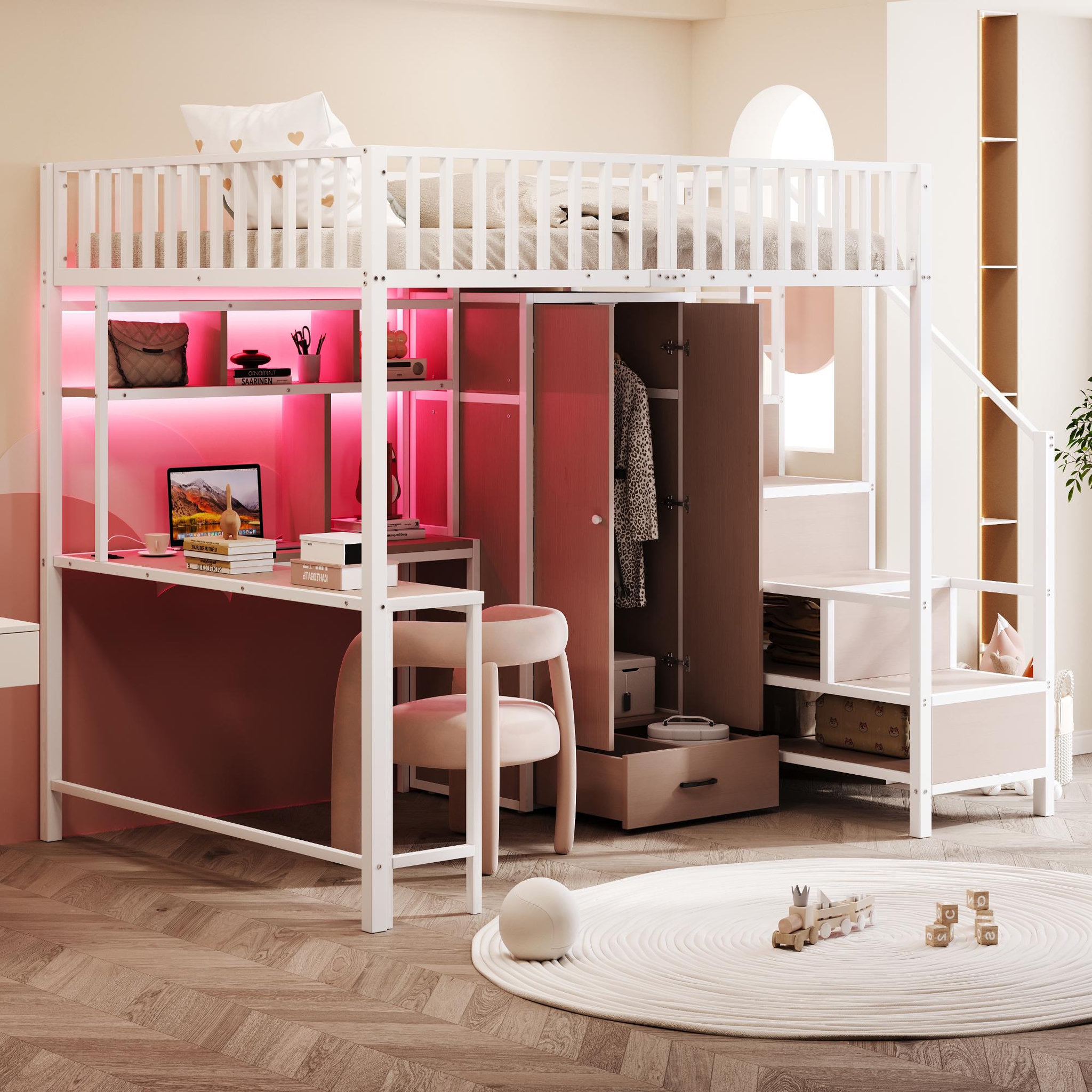 Voir la diapositive 5 : MERAX Lit mezzanine