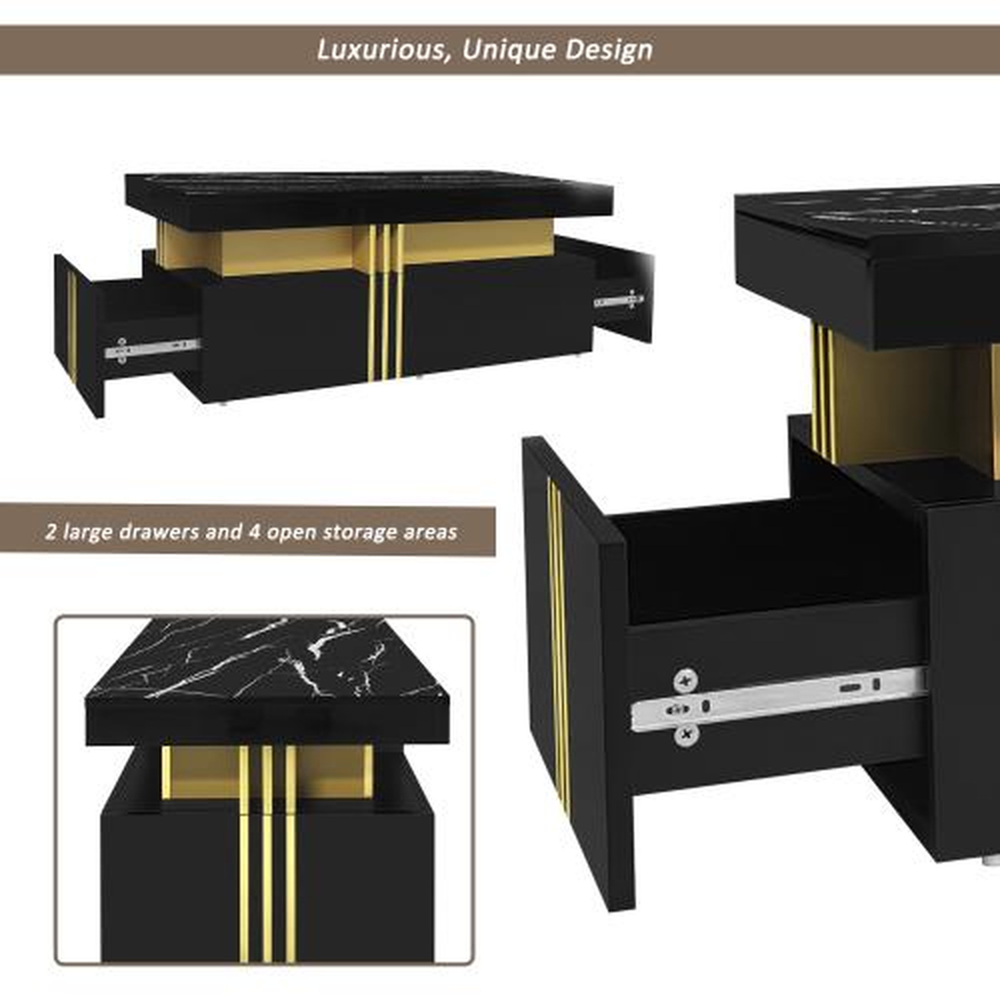 Voir la diapositive 5 : MERAX Table basse