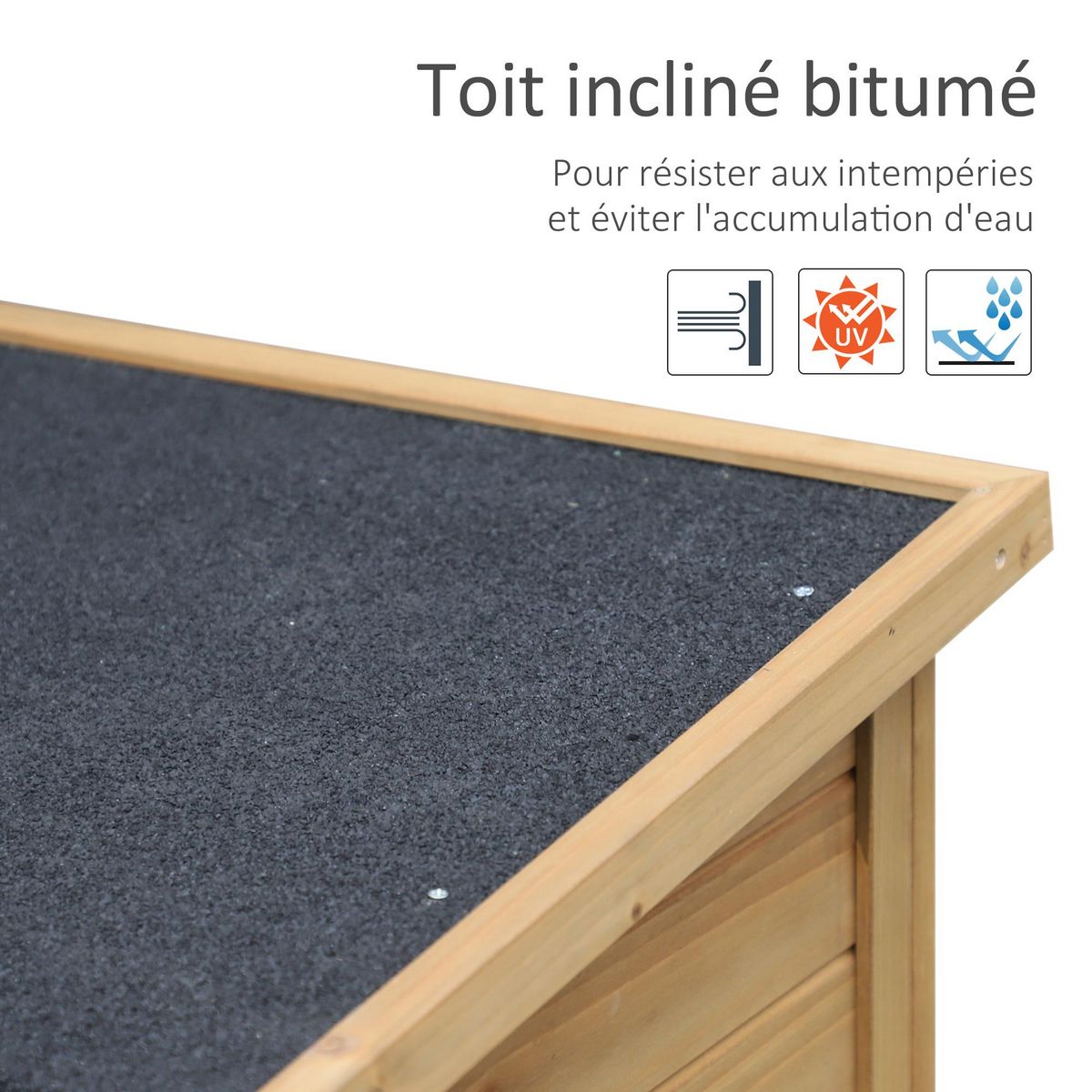 OUTSUNNY Armoire de jardin abri jardin remise pour outils sur pied dim. 87L x 46l x 96H cm étagère portes persiennes toit bitumé bois sapin autoclave vert