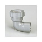 CENTRALE BRICO Coude 87.3° En Pvc À Coller / À Joint, Femelle / Femelle, D.32