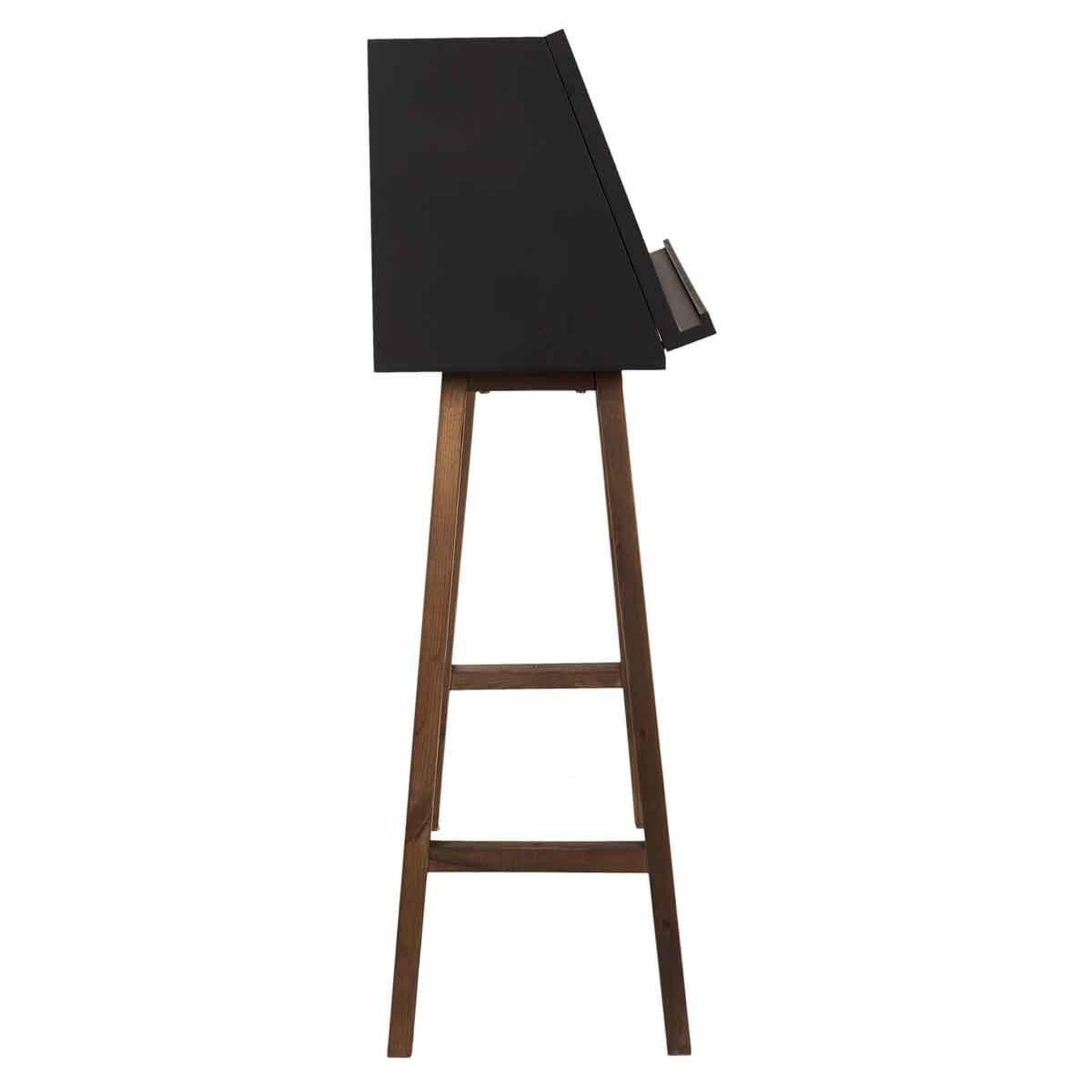 Voir la diapositive 6 : The Home Deco Factory Bureau cabinet design  emile  104cm vert & marron