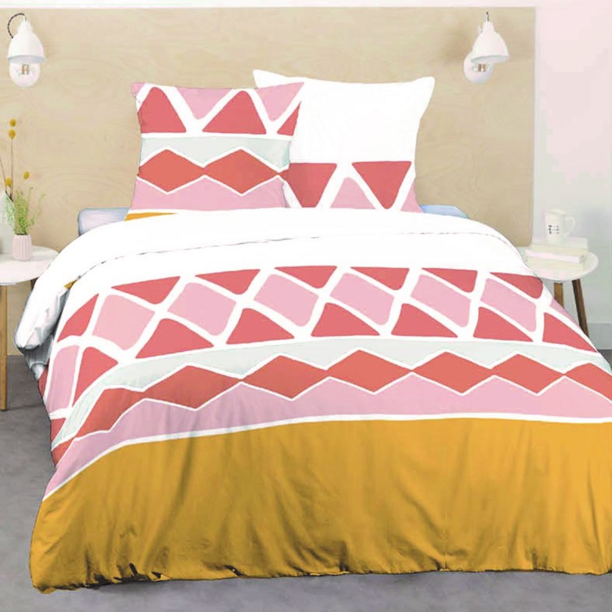 BLANREVE Couette imprimée légère 200g/m²