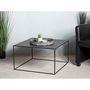 Voir la diapositive 4 : Paris Prix Table d'Appoint Design  Lirola  70cm Noir