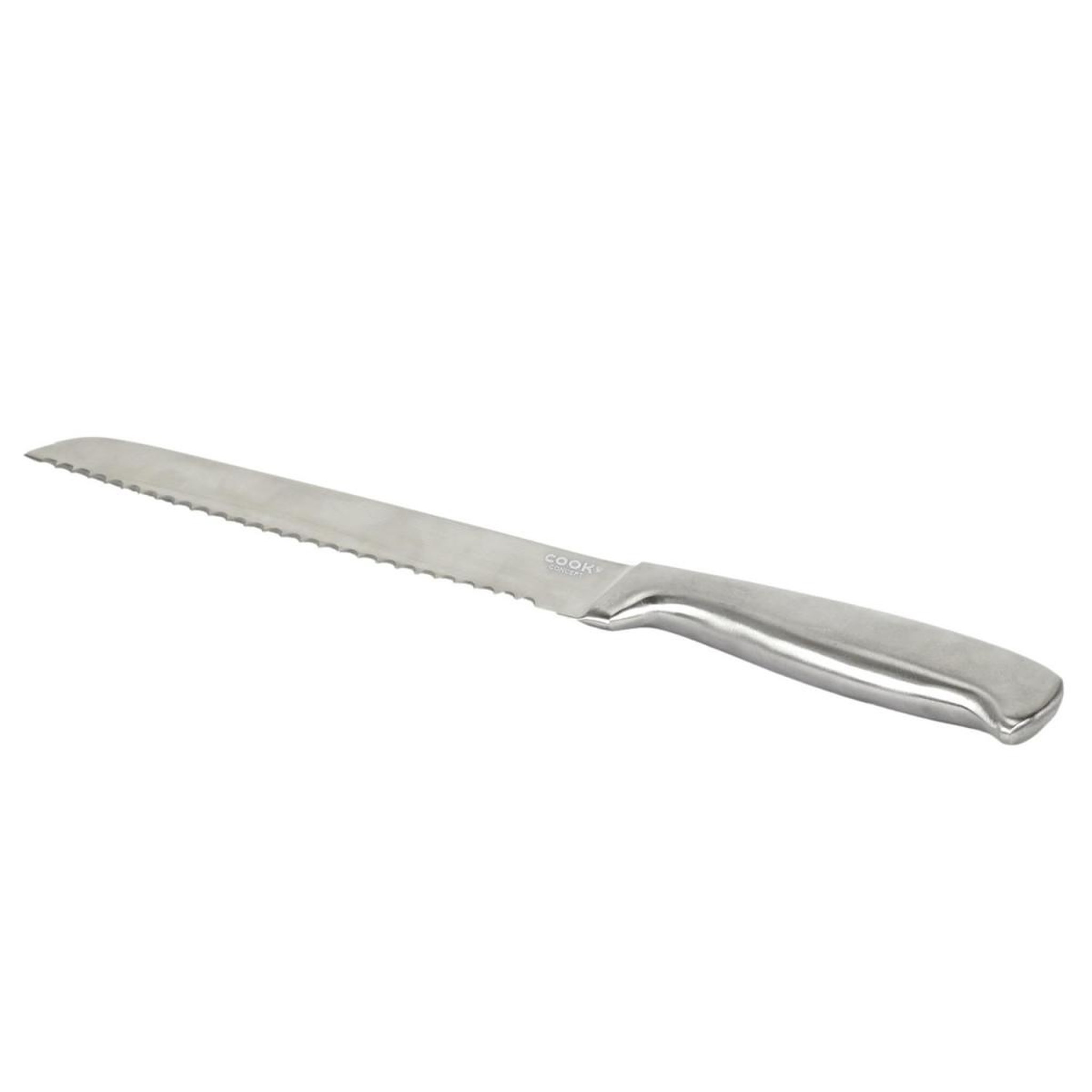 Voir la diapositive 2 : COOK CONCEPT Couteau à Pain en Acier  Inox  33cm Argent
