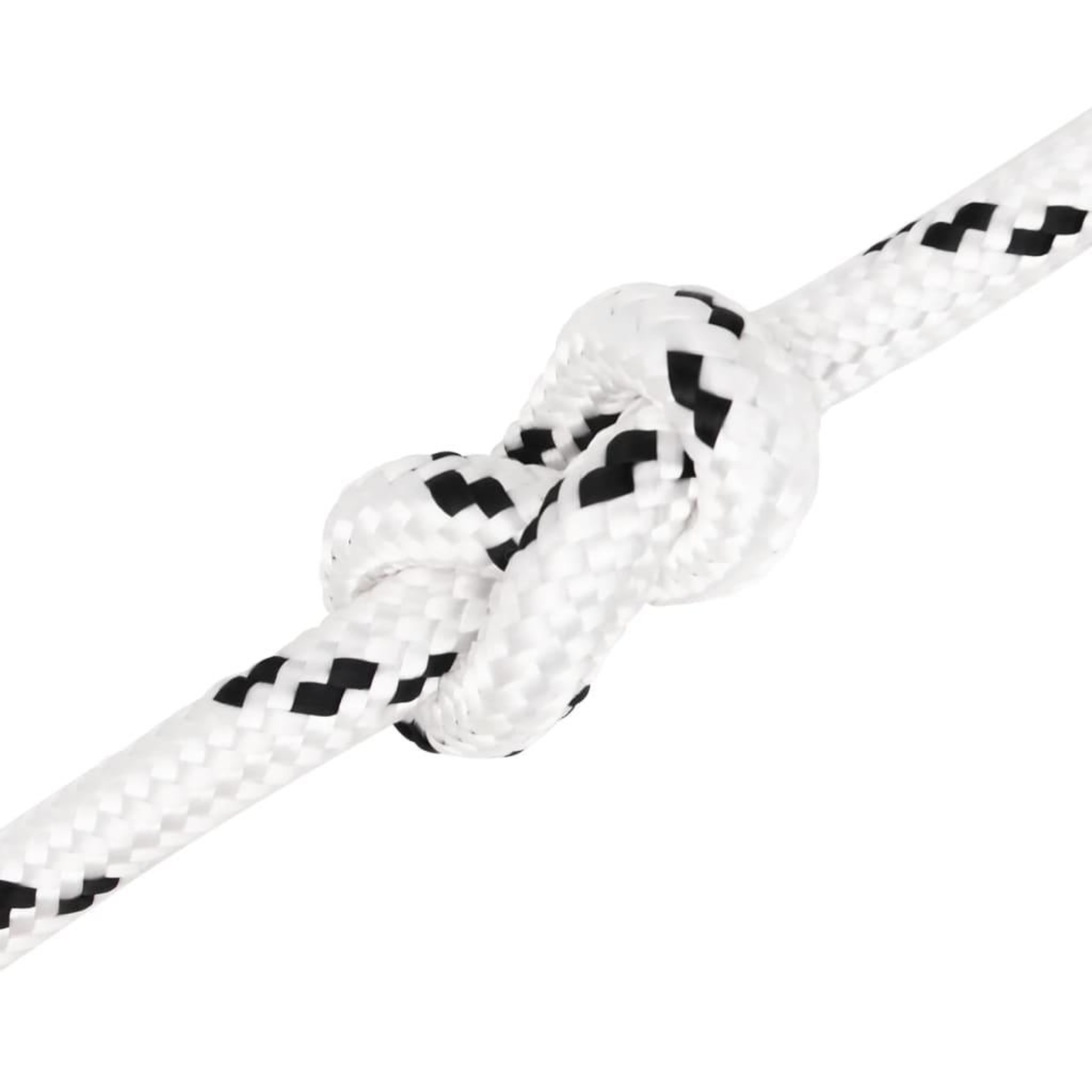 Voir la diapositive 4 : VIDAXL Corde de bateau tresse Blanc 14 mmx250 m Polyester