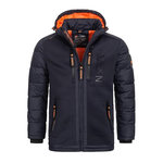 GEOGRAPHICAL NORWAY Doudoune Marine/Noire Homme Geographical Norway Beachwood WR813H. Coloris disponibles : Bleu
