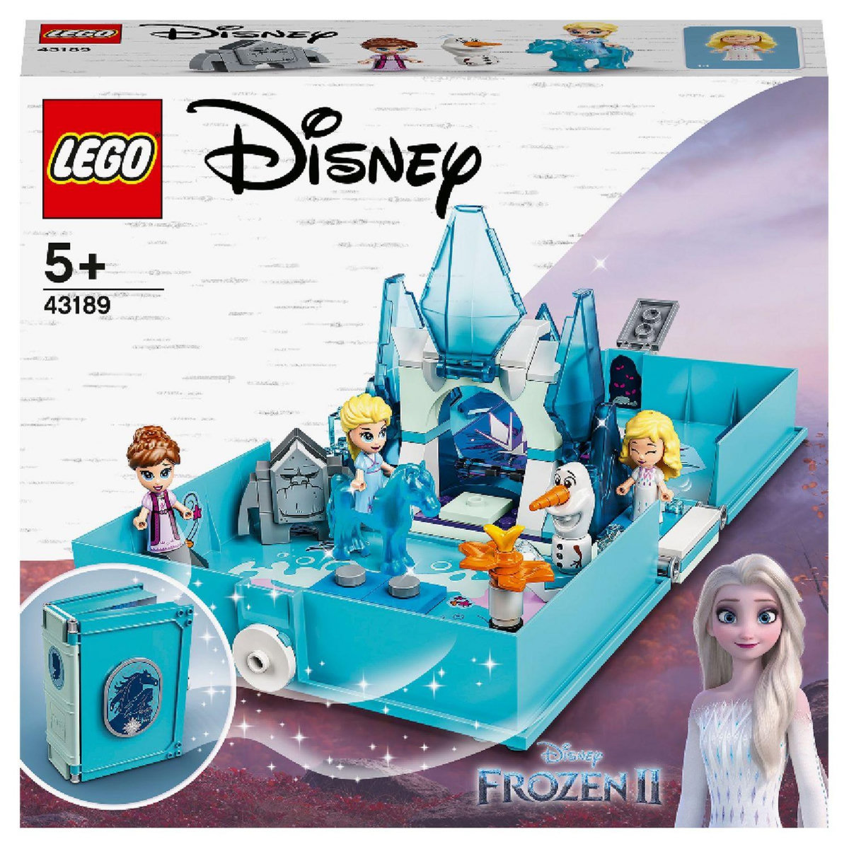 LEGO Disney Princess 43189 - Les aventures d&rsquo;Elsa et Nokk dans un livre de contes