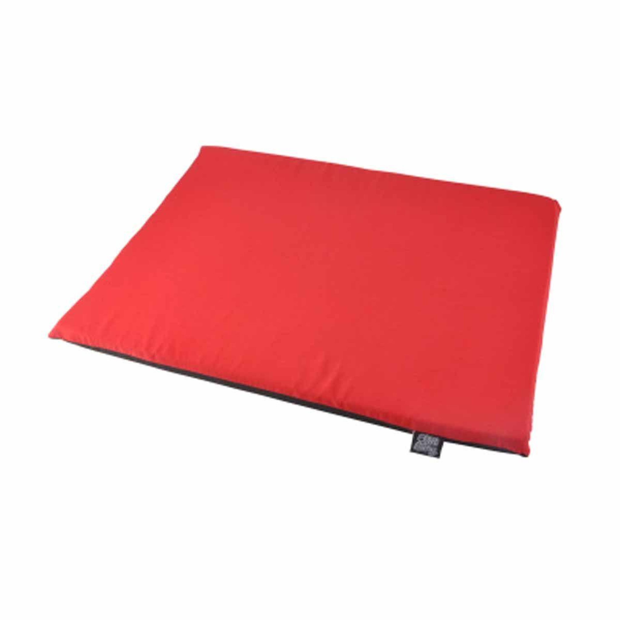 HOMEA Coussin pour chien & chat  polycoton  80cm rouge