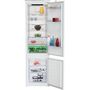 Voir la diapositive 1 : Beko Réfrigérateur combiné encastrable BCNA306E5SN