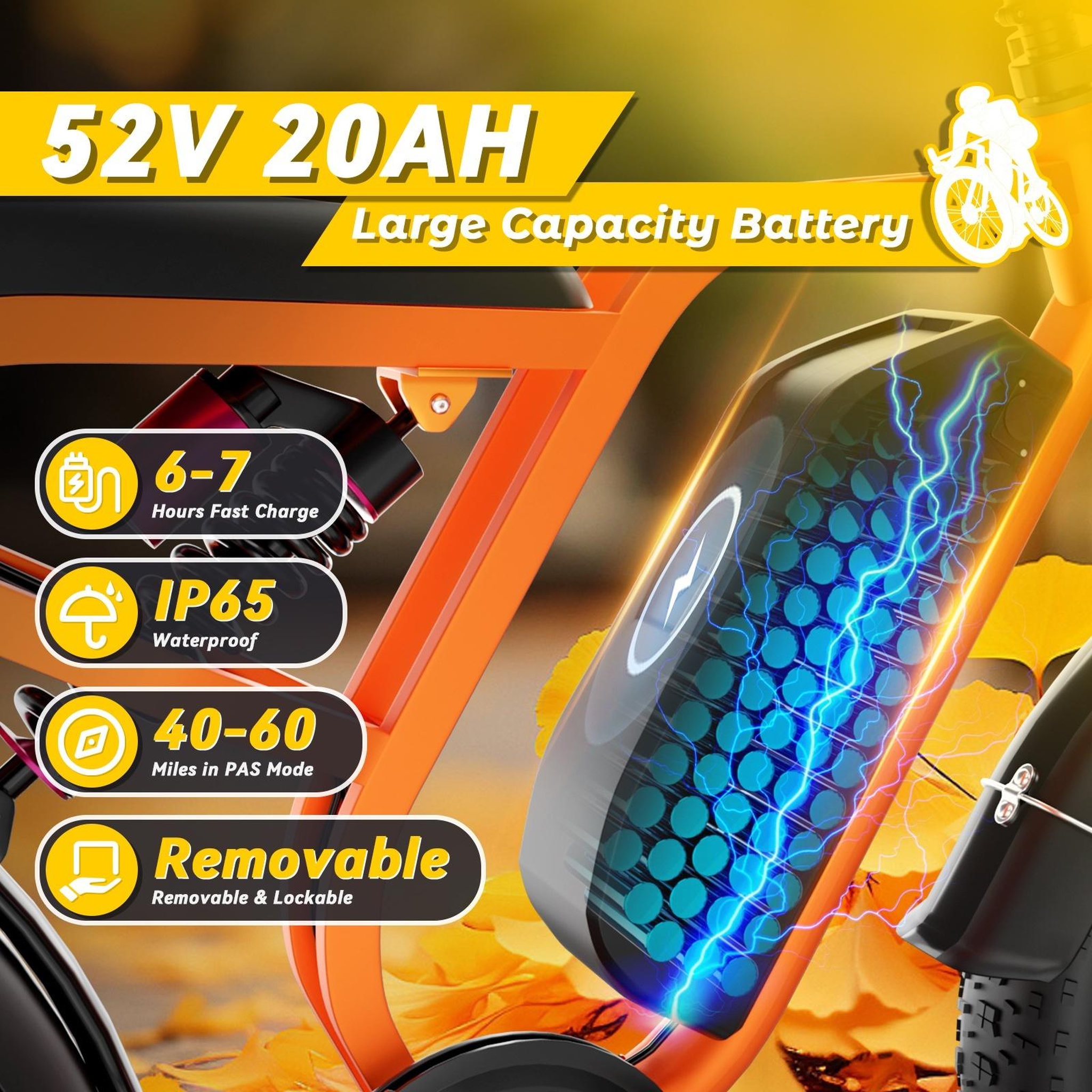 Voir la diapositive 4 : BLUVALL Vélo électrique bluvall su8 20  fat bike