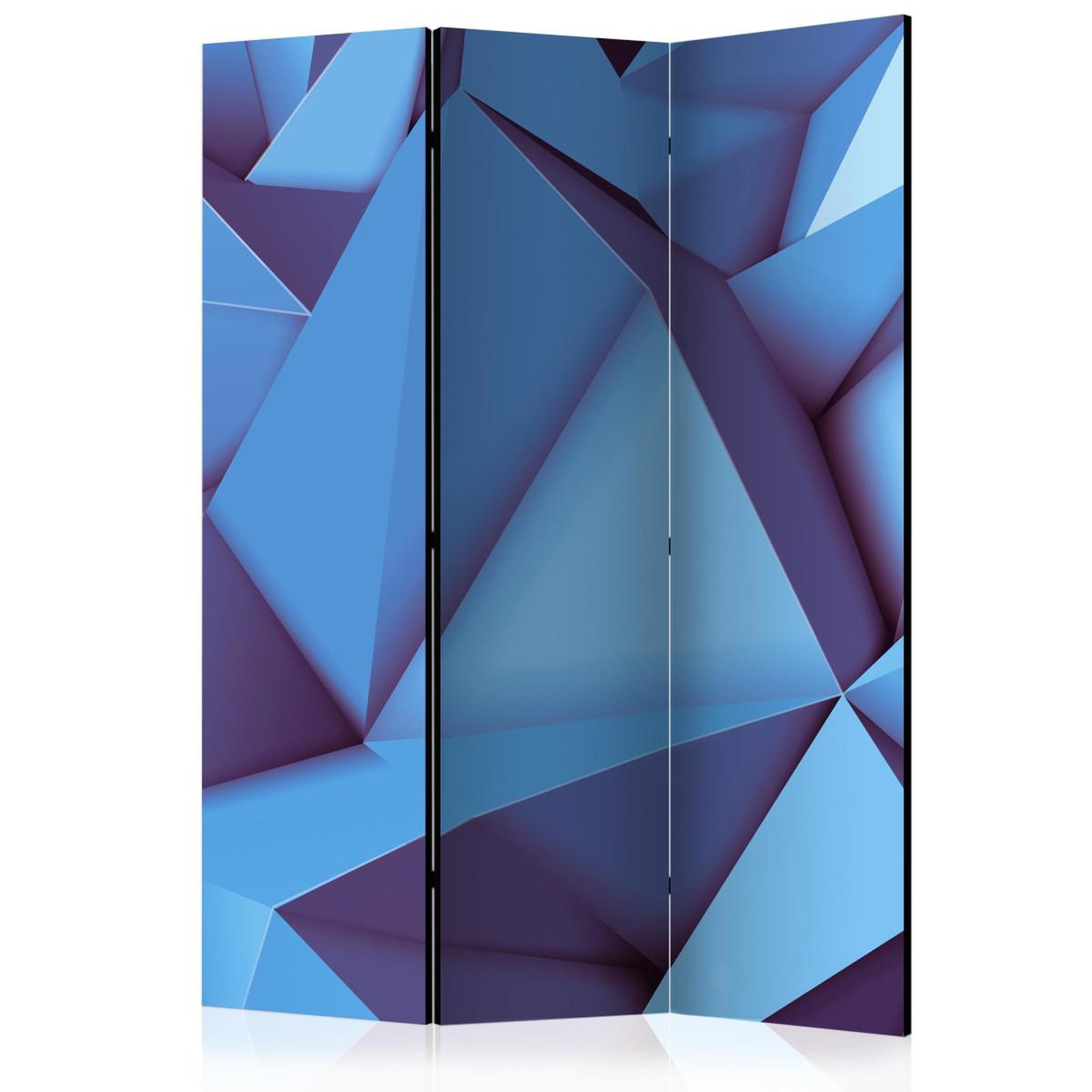 Paris Prix Paravent 3 volets  royal blue  135x172cm