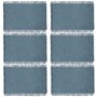 Voir la diapositive 1 : TOILINUX Lot de 6 Sets de table Maha en coton