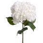 Voir la diapositive 1 : ATMOSPHERA Tige artificielle d'Hortensia - H. 83 cm - Blanc
