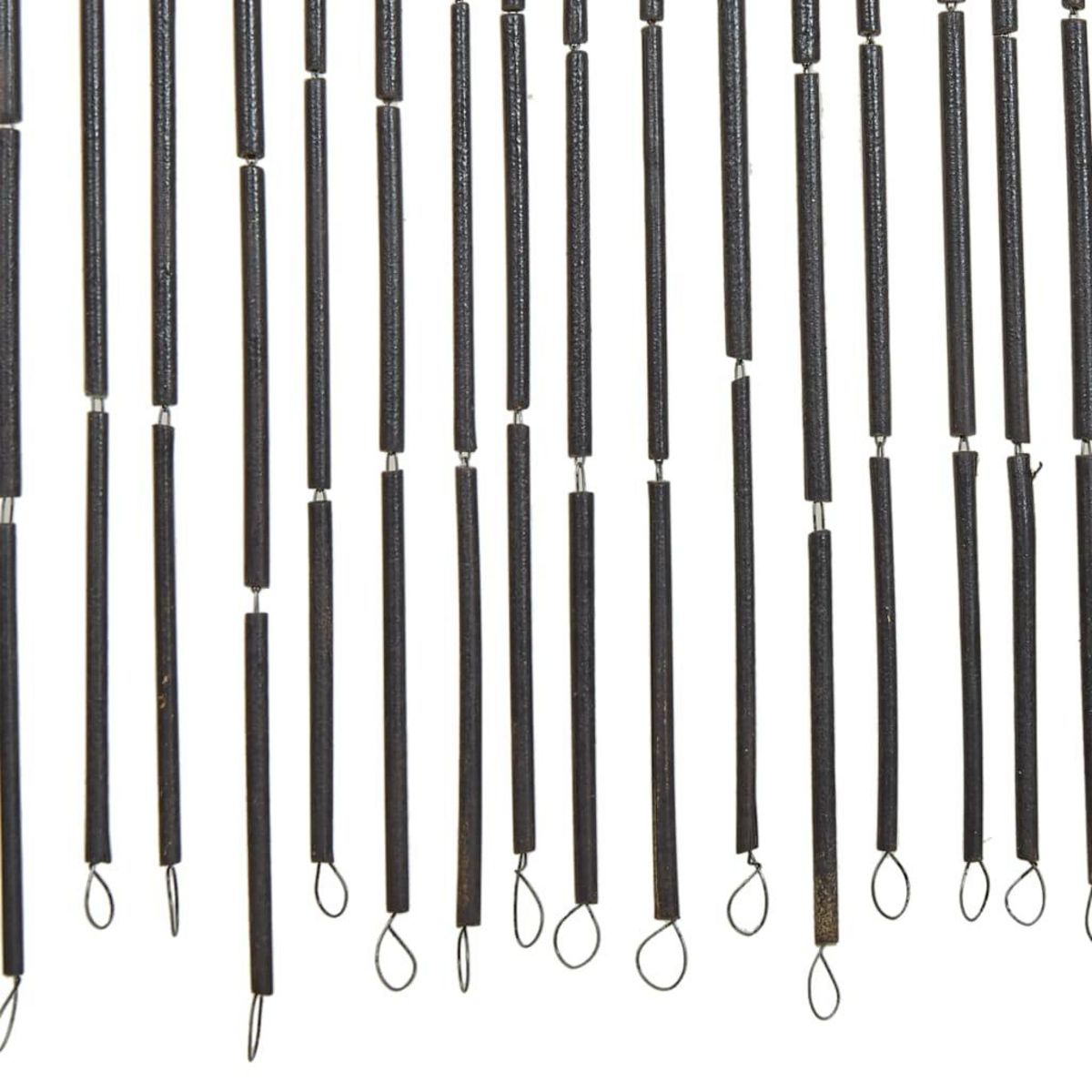 VIDAXL Rideau de porte contre insectes Bambou 90 x 200 cm