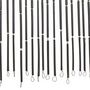 Voir la diapositive 5 : VIDAXL Rideau de porte contre insectes Bambou 90 x 200 cm