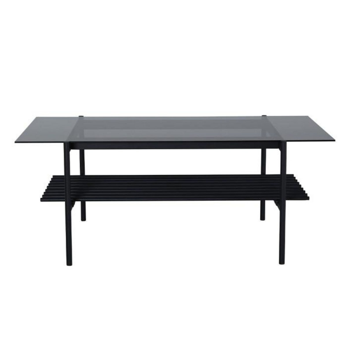 Paris Prix Table Basse en Verre  Von Staf  120cm Noir