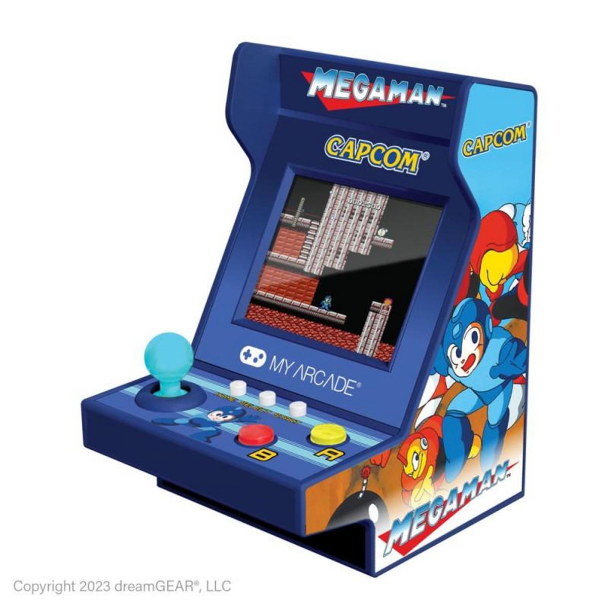 Just for games Console rétrogaming Just For Games Pico Player Megaman Bleu