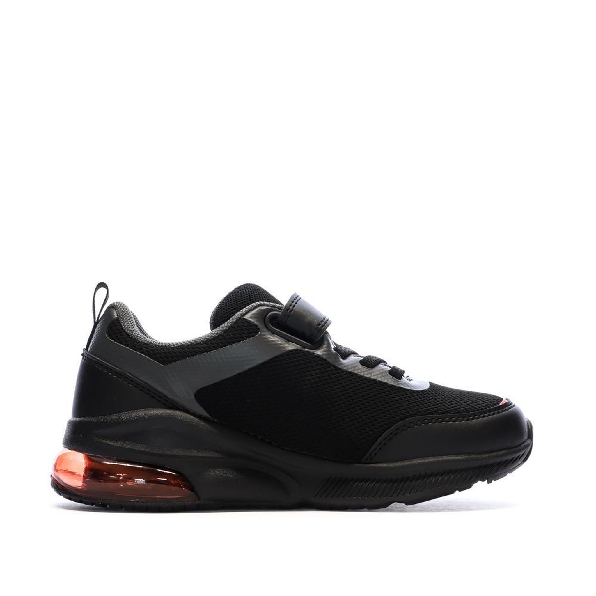 Voir la diapositive 2 : KAPPA Baskets Noir/Rouge Garçon Kappa Logo Pylos123